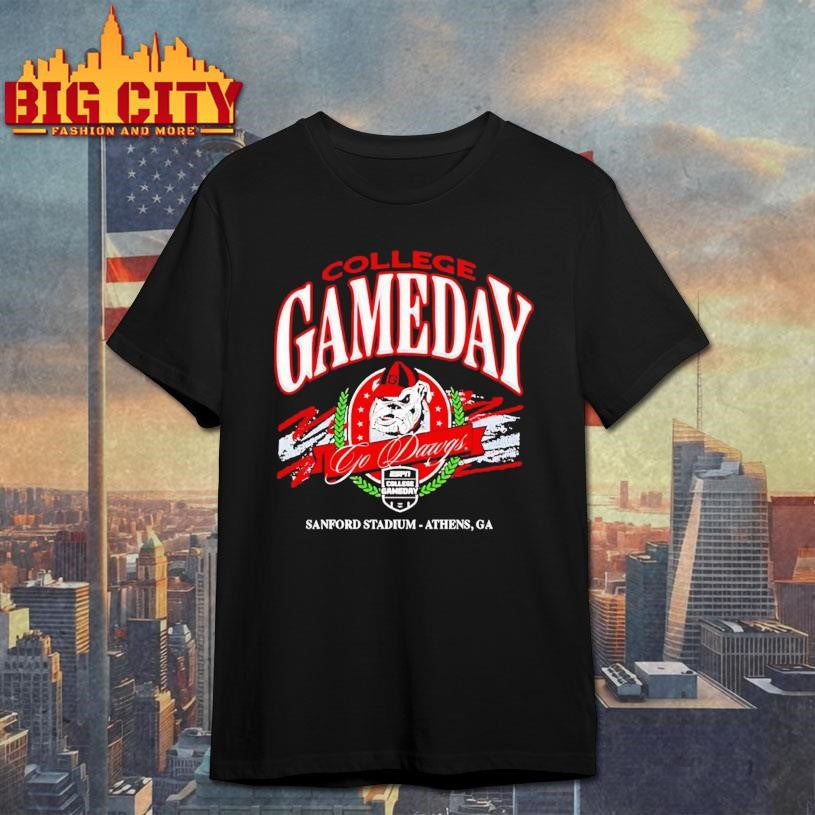 Georgia Bulldogs College Gameday Go Dawgs Shirt Unisex T-shirt, Sweatshirt, Hoodie, Long Sleeve Tee - T-Shirt, Sweatshirt, Hoodie