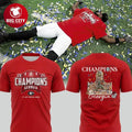 Georgia Bulldogs SEC Football Champions 2025 Two Sided Shirt Unisex T-shirt, Sweatshirt, Hoodie, Long Sleeve Tee - T-Shirt, Sweatshirt, Hoodie