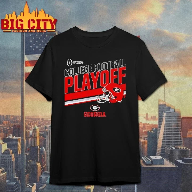 Georgia Football 2025 CFP Stripe shirt Unisex T-shirt, Sweatshirt, Hoodie, Long Sleeve Tee - T-Shirt, Sweatshirt, Hoodie