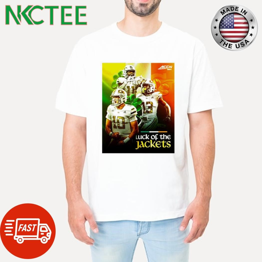 Georgia Tech Stuns No. 10 Florida State Luck Of The Jackets football shirt Unisex T-shirt, Sweatshirt, Hoodie, Long Sleeve Tee - T-Shirt, Sweatshirt, Hoodie