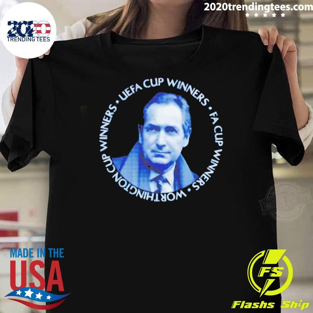 Grard Houllier Liverpool Uefa Worthington Cup Winners Fa Cup Winners Shirt Unisex T-shirt, Sweatshirt, Hoodie, Long Sleeve Tee - T-Shirt, Sweatshirt, Hoodie