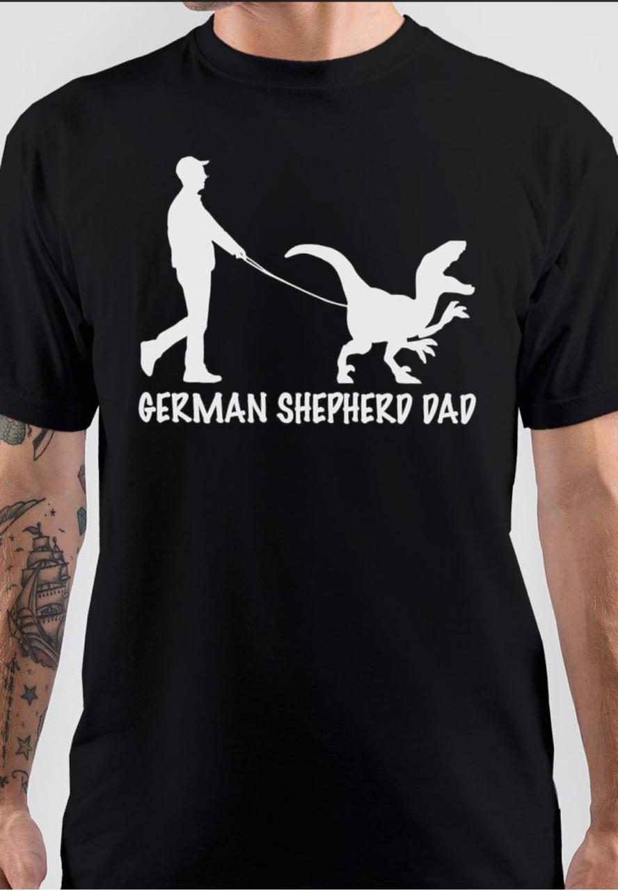 German Shepherd Dad Black T-Shirts, Hoodie, Sweatshirt - T-Shirt, Sweatshirt, Hoodie