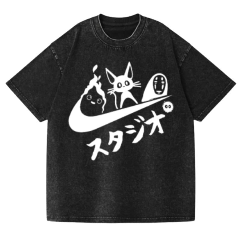Ghibli Vintage Wash Japanese T-Shirts, Hoodie, Sweatshirt - T-Shirt, Sweatshirt, Hoodie