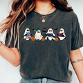 Ghost Book Shirt Throne Glass Ghost Shirt Bookish Ghost Book Ghosts Shirt Ghost Halloween Halloween Book Lover T-Shirts, Hoodie, Sweatshirt - T-Shirt, Sweatshirt, Hoodie