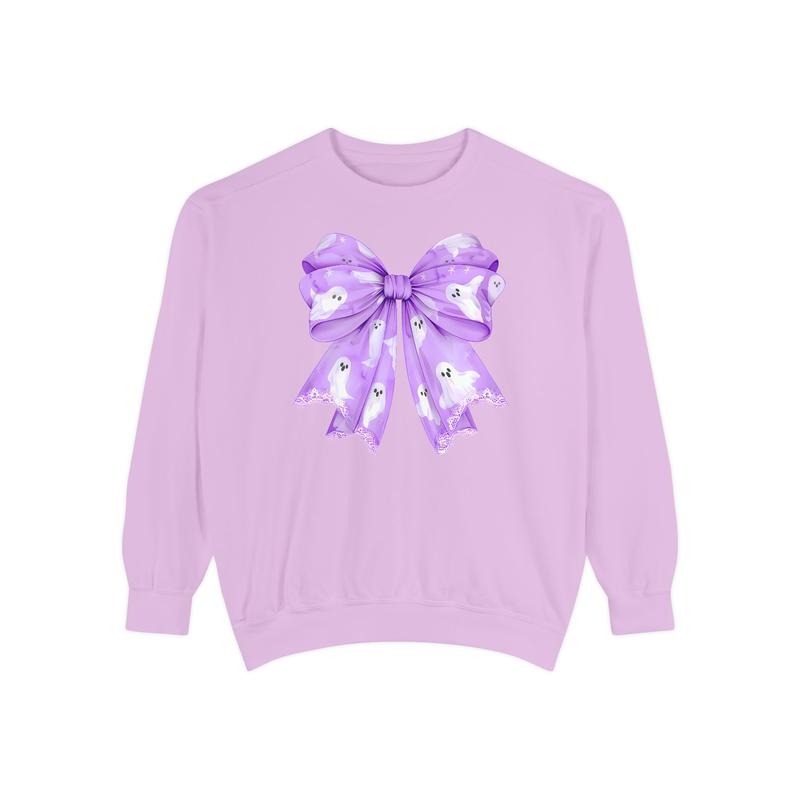 Ghost Bow Viole Comfort Colors T-Shirts, Hoodie, Sweatshirt - T-Shirt, Sweatshirt, Hoodie