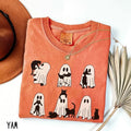 Ghost Cat Shirt Halloween Ghost Ghost Black Cat Shirt Halloween Black Cat Shirt Spooky Season Halloween Cat Lover Shirt Retro Cat Mom Shirt T-Shirts, Hoodie, Sweatshirt - T-Shirt, Sweatshirt, Hoodie