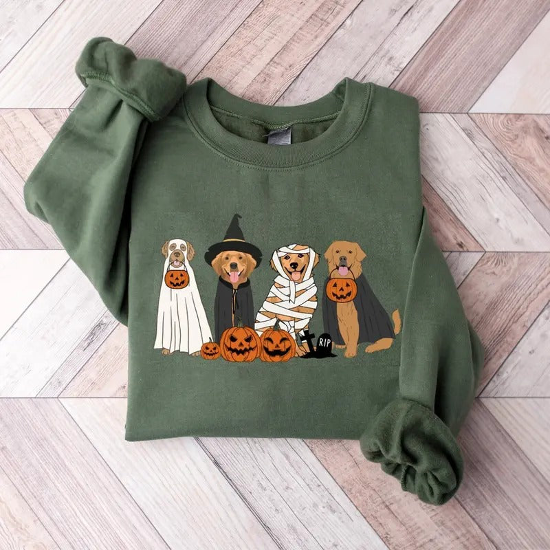 Ghost Dogs Ghost Dogs Halloween Halloween Dog Halloween Ghost Ghost Dog Shirt Dog Lover Shirt Pumpkin Halloween Fall Halloween Shirt T-Shirts, Hoodie, Sweatshirt - T-Shirt, Sweatshirt, Hoodie