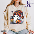 Ghost Halloween Shirt Crew Cute Ghost Shirt Halloween Shirt Cute Fall Shirt Spooky Season Shirt Halloween T-Shirts, Hoodie, Sweatshirt - T-Shirt, Sweatshirt, Hoodie