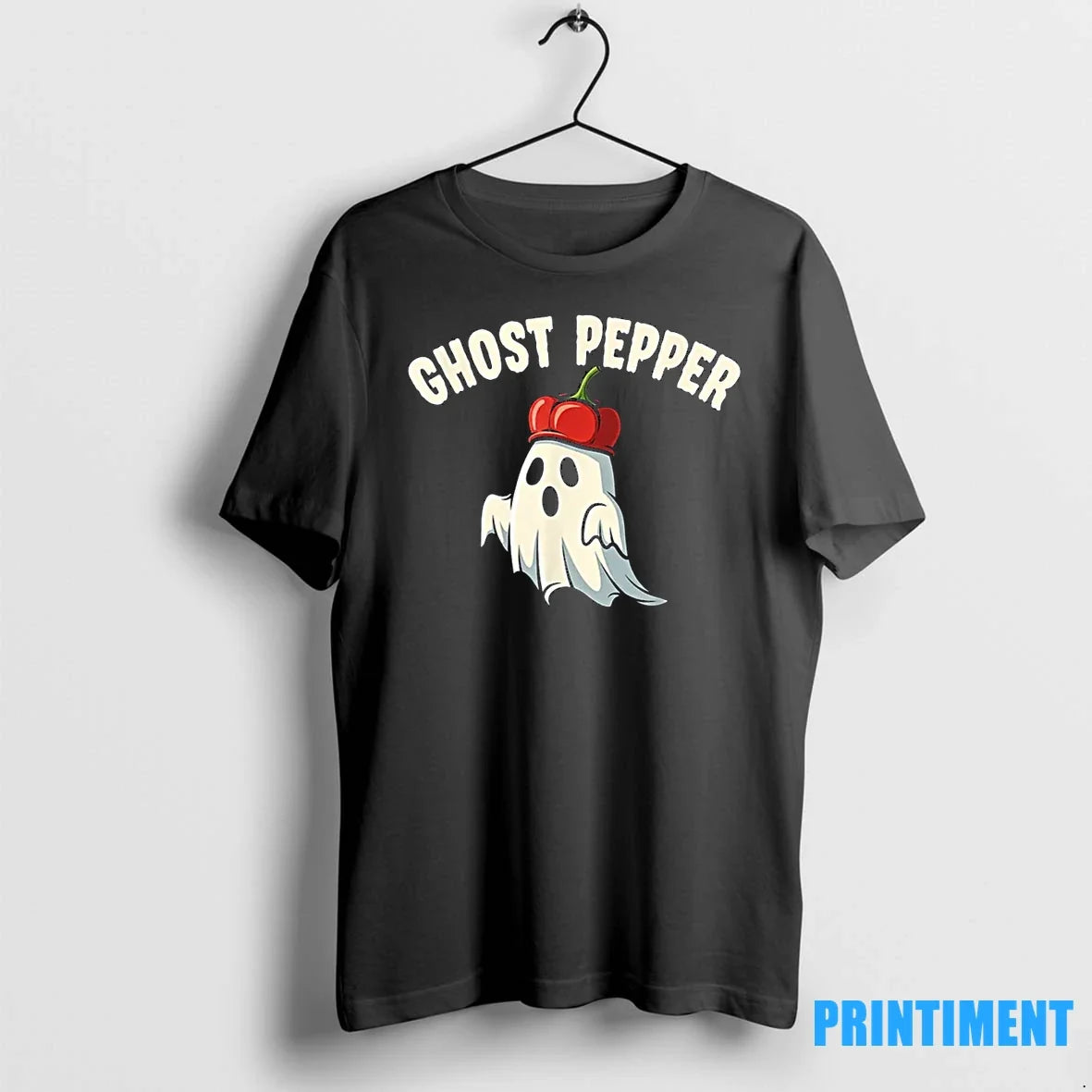 Ghost Pepper Spicy Food Halloween Pun Tshirts Sweater Unisex T-shirt, Sweatshirt, Hoodie, Long Sleeve Tee - T-Shirt, Sweatshirt, Hoodie