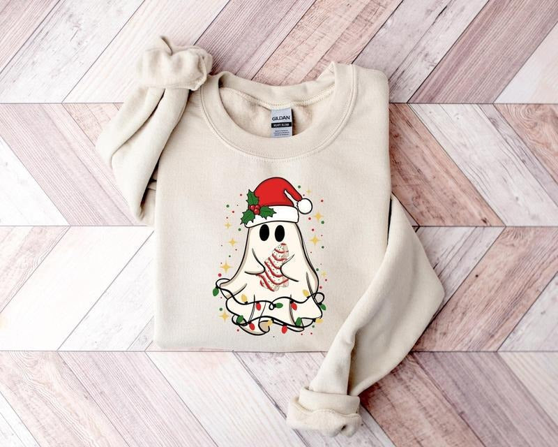 Ghost Santa Ghost Xmas Halloween Ghost T-Shirts, Hoodie, Sweatshirt - T-Shirt, Sweatshirt, Hoodie
