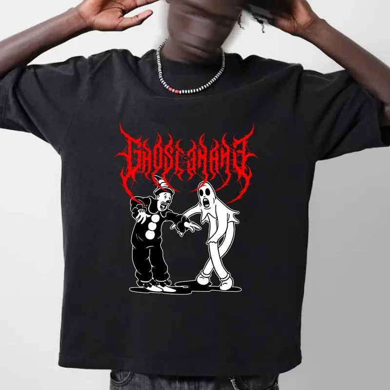 Ghostemane Black Metal Ghostemane Metal Black Metal Vintage Shirt Grey Five Nine Shirt T-Shirts, Hoodie, Sweatshirt - T-Shirt, Sweatshirt, Hoodie