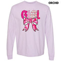 Gigi Valentine Coquette Long Sleeve Comfort Colors T-Shirts, Hoodie, Sweatshirt - T-Shirt, Sweatshirt, Hoodie