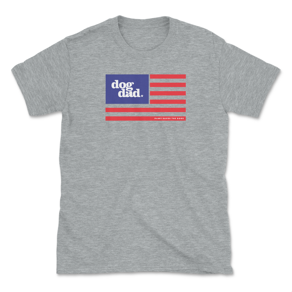 Dog Dad Flag ( Short Sleeve ) T-Shirts, Hoodie, Sweatshirt - T-Shirt, Sweatshirt, Hoodie