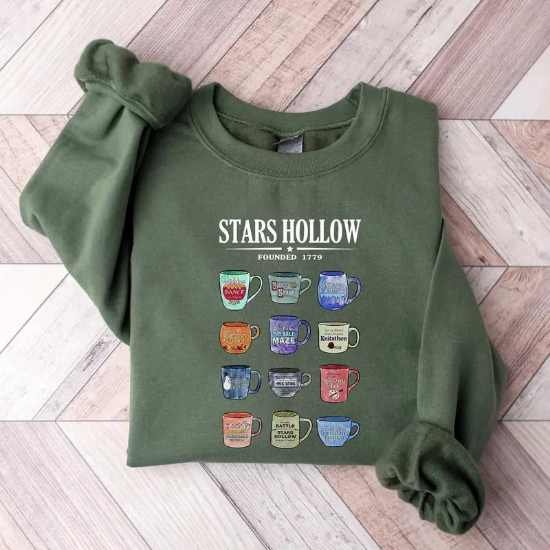 Gilmore Stars Hollow Cups T-Shirts, Hoodie, Sweatshirt - T-Shirt, Sweatshirt, Hoodie