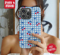 Gingham Cherry Phone Case Coquette Phone Case Mag Safe Compatible Magnetic Tough Cases T-Shirts, Hoodie, Sweatshirt - T-Shirt, Sweatshirt, Hoodie