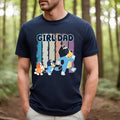 Girl Dad Retro Bluey Family Shirts Family Matching Shirts Funny Dad Shirt Boy Dad Shirt Dad Shirt All Full Sizes Full Colors Friends T-Shirts, Hoodie, Sweatshirt - T-Shirt, Sweatshirt, Hoodie