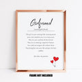 Girlfriend Definition Art Print Girlfriend Valentines Print Girlfiend Anniversary Print Girlfriend Poster Prints No Frame Her Bedroom Decor Wall Art Home Decor Big Wall Decor Artwork Landscape T-Shirts, Hoodie, Sweatshirt - T-Shirt, Sweatshirt, Hoodie