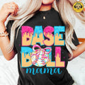 Girly Baseball Ice Cream Shirt Sport Mom Game T-Shirts, Hoodie, Sweatshirt - T-Shirt, Sweatshirt, Hoodie