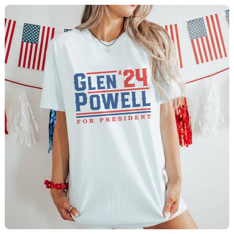 Glen Powell President Shirt Glen Powell Vintage Shirt Glen Powell If You Feel Chase Shirt Twister Movie Shirt T-Shirts, Hoodie, Sweatshirt - T-Shirt, Sweatshirt, Hoodie