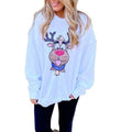 Glitter Reindeer Top T-Shirts, Hoodie, Sweatshirt - T-Shirt, Sweatshirt, Hoodie