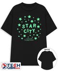 Glow in The Dark Star City Lincoln Nebraska shirt Unisex T-shirt, Sweatshirt, Hoodie, Long Sleeve Tee - T-Shirt, Sweatshirt, Hoodie