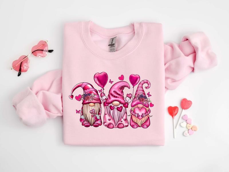 Gnomes Gnome Hearts Shirts Cute Gnome T-Shirts, Hoodie, Sweatshirt - T-Shirt, Sweatshirt, Hoodie