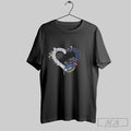 Go Irish Notre Dame Fighting Irish Diamond Hearts 2025 Unisex T-shirt, Sweatshirt, Hoodie, Long Sleeve Tee - T-Shirt, Sweatshirt, Hoodie