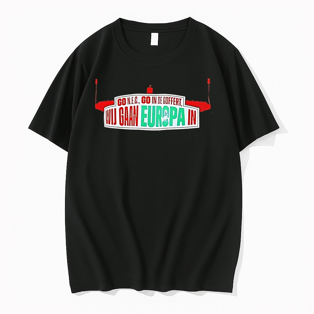 Go Nec Go In De Goffert Wij Gaan Europa In Tshirts Sweater Hoodie Jpg Unisex T-shirt, Sweatshirt, Hoodie, Long Sleeve Tee - T-Shirt, Sweatshirt, Hoodie