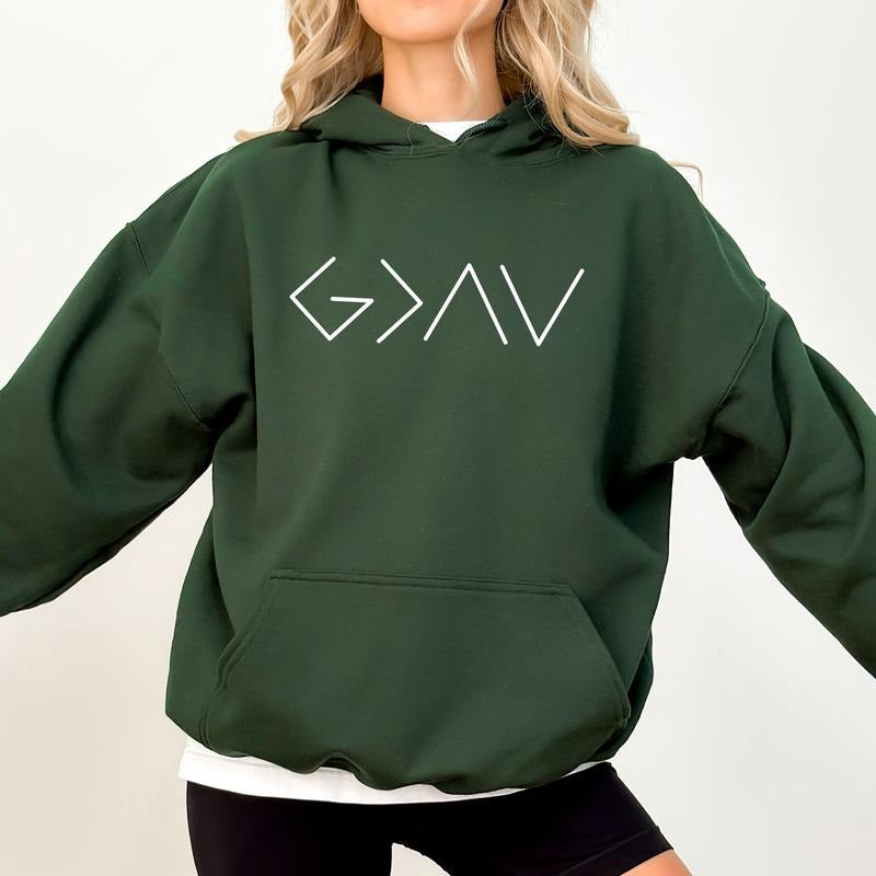 God Great Than Highs Lows Vintage Bible Verse Religious Hooded Jesus T-Shirts, Hoodie, Sweatshirt - T-Shirt, Sweatshirt, Hoodie