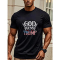 God Guns Trump Black Cotton Crew Neck Casual Funny Lightweight Ultra Soft Running Weekend Casual Breathable Four Seasons Made USA T-Shirts, Hoodie, Sweatshirt - T-Shirt, Sweatshirt, Hoodie