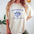 God Is Testing Me Possum Weird Opossum Meme Trash Panda T-Shirts, Hoodie, Sweatshirt - T-Shirt, Sweatshirt, Hoodie