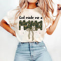 God Made Me Mama Coquette Bow Camo Mama T-Shirts, Hoodie, Sweatshirt - T-Shirt, Sweatshirt, Hoodie