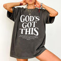 God'S Got This Shirt Bible Verse Inspirational Printed Christian Unhinged Shirt Religious Shirt God Lover Joshua Quote Comfy Fabric Top Womenswear Cotton Fabric Relaxed T-Shirts, Hoodie, Sweatshirt - T-Shirt, Sweatshirt, Hoodie