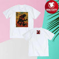 Godzilla Vs Destoroyah 30Th Anniversary Scene Illustration Two Sided Shirt Unisex T-shirt, Sweatshirt, Hoodie, Long Sleeve Tee - T-Shirt, Sweatshirt, Hoodie