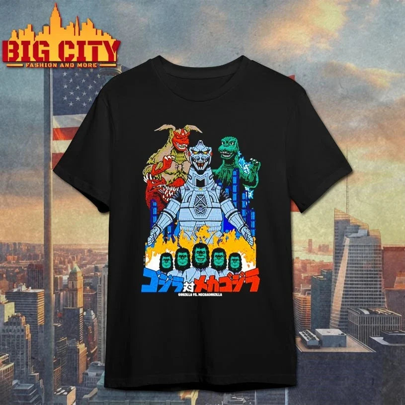 Godzilla Vs Mechagodzilla New 2025 shirt Unisex T-shirt, Sweatshirt, Hoodie, Long Sleeve Tee - T-Shirt, Sweatshirt, Hoodie