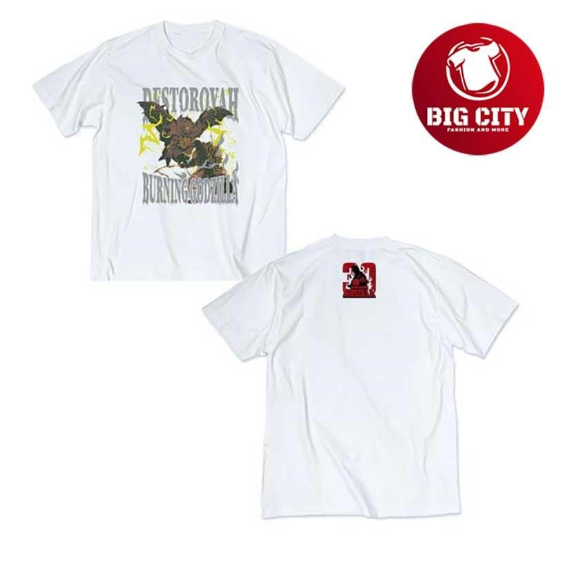 Godzilla Vs. Destoroyah 30Th Anniversary Scene Illustration 5s Two Sided Shirt Unisex T-shirt, Sweatshirt, Hoodie, Long Sleeve Tee - T-Shirt, Sweatshirt, Hoodie