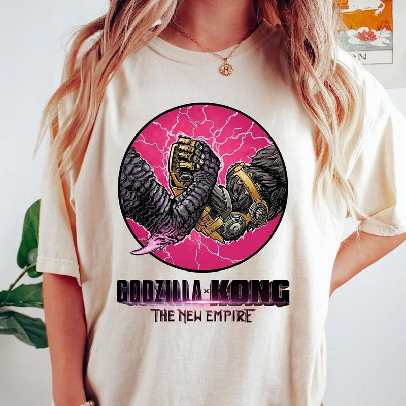 Godzilla X Kong New Empire 2024 Shirt Godzilla X Kong Shirt Godzilla Movie Shirt Godzilla Movie 2024 Shirt T-Shirts, Hoodie, Sweatshirt - T-Shirt, Sweatshirt, Hoodie