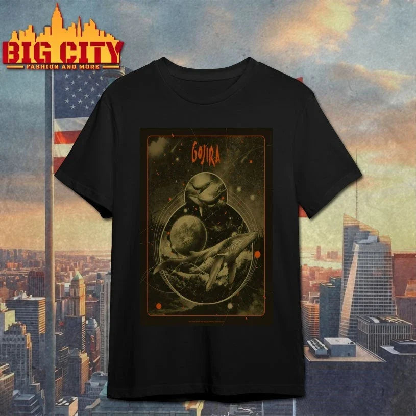 Gojira Dec 8 2025 In Nice France Poster shirt Unisex T-shirt, Sweatshirt, Hoodie, Long Sleeve Tee - T-Shirt, Sweatshirt, Hoodie