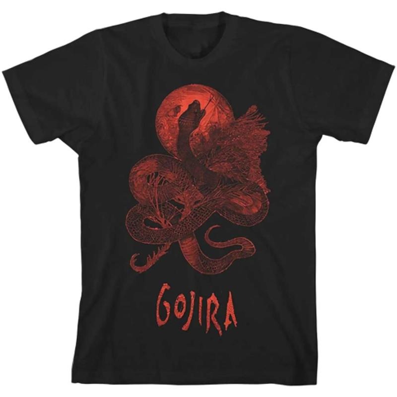 Gojira Serpant Moon Fully Menswear Top Underwear Streetwear Man Tropical Bestie Round Neck Human Operator T-Shirts, Hoodie, Sweatshirt - T-Shirt, Sweatshirt, Hoodie