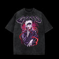 Gojo Acid Washed Anime Streetwear & Gym JJK One Sided Simple Simple Easy Match T-Shirts, Hoodie, Sweatshirt - T-Shirt, Sweatshirt, Hoodie