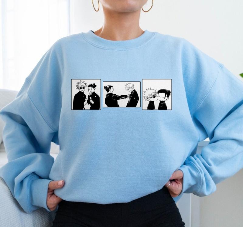 Gojo Shirt Geto Shirt Anime Fan Shirt Jujutsu Kaisen Gojo Geto Ship Gojo Satoru Suguru Geto Casual T-Shirts, Hoodie, Sweatshirt - T-Shirt, Sweatshirt, Hoodie