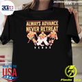 Golden Knights Always Advance Never Retreat Autographed Shirt Unisex T-shirt, Sweatshirt, Hoodie, Long Sleeve Tee - T-Shirt, Sweatshirt, Hoodie