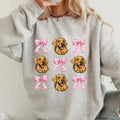 Golden Retriever Bows ~ Relaxed Fit Printed USA Womenswear Casual Comfortable T-Shirts, Hoodie, Sweatshirt - T-Shirt, Sweatshirt, Hoodie