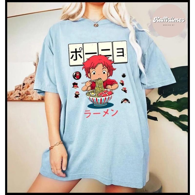 Goldfish Ponyo Ramen Shirt Ponyo Sosuke Shirt Ghibli Shirt Hayao Miyazaki Studio Ghibli T-Shirts, Hoodie, Sweatshirt - T-Shirt, Sweatshirt, Hoodie