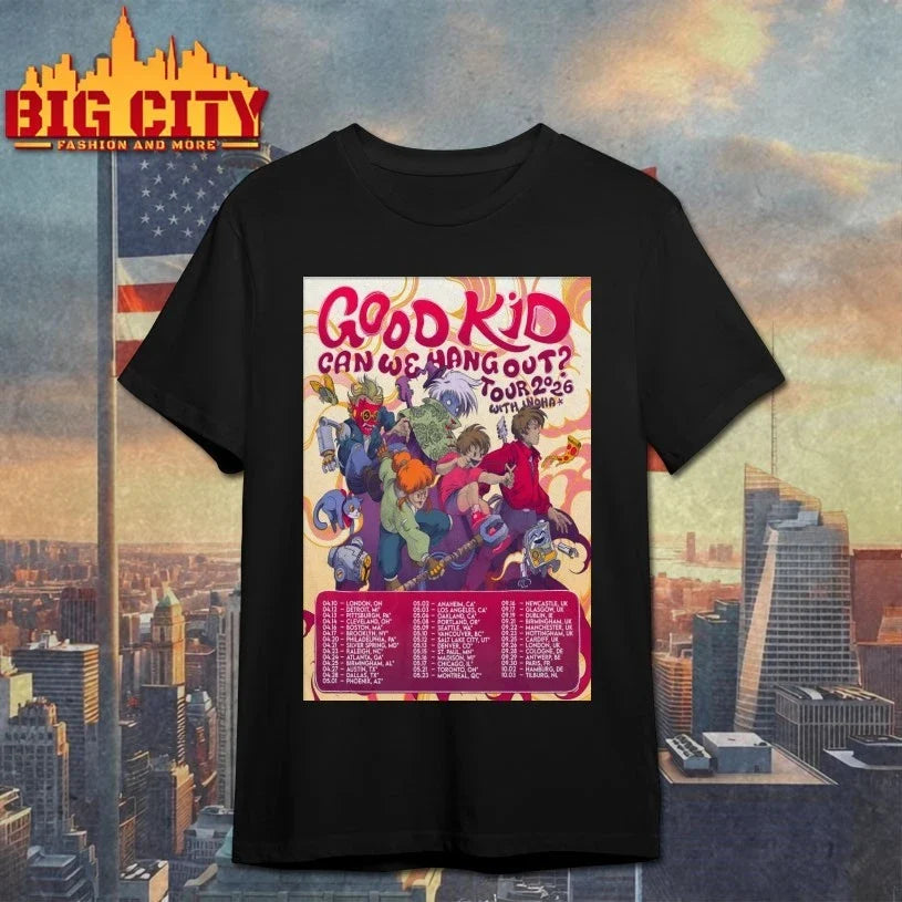 Official Good Kids Can We Hand Out 2026 Tour Poster shirt Unisex T-shirt, Sweatshirt, Hoodie, Long Sleeve Tee - T-Shirt, Sweatshirt, Hoodie
