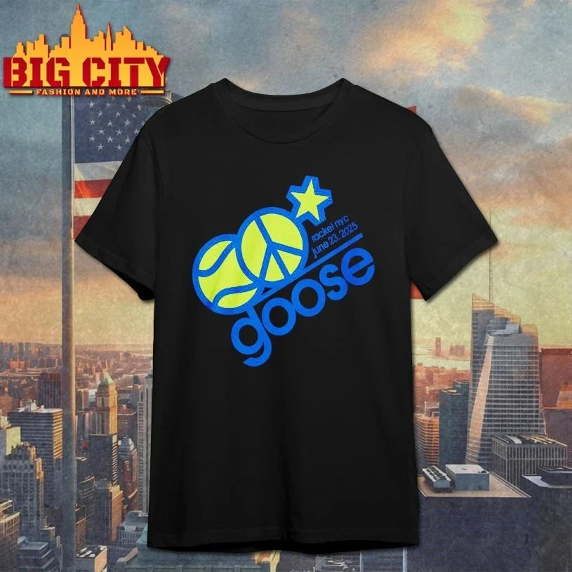 Goose Racket Nyc June 23 2025 shirt Unisex T-shirt, Sweatshirt, Hoodie, Long Sleeve Tee - T-Shirt, Sweatshirt, Hoodie