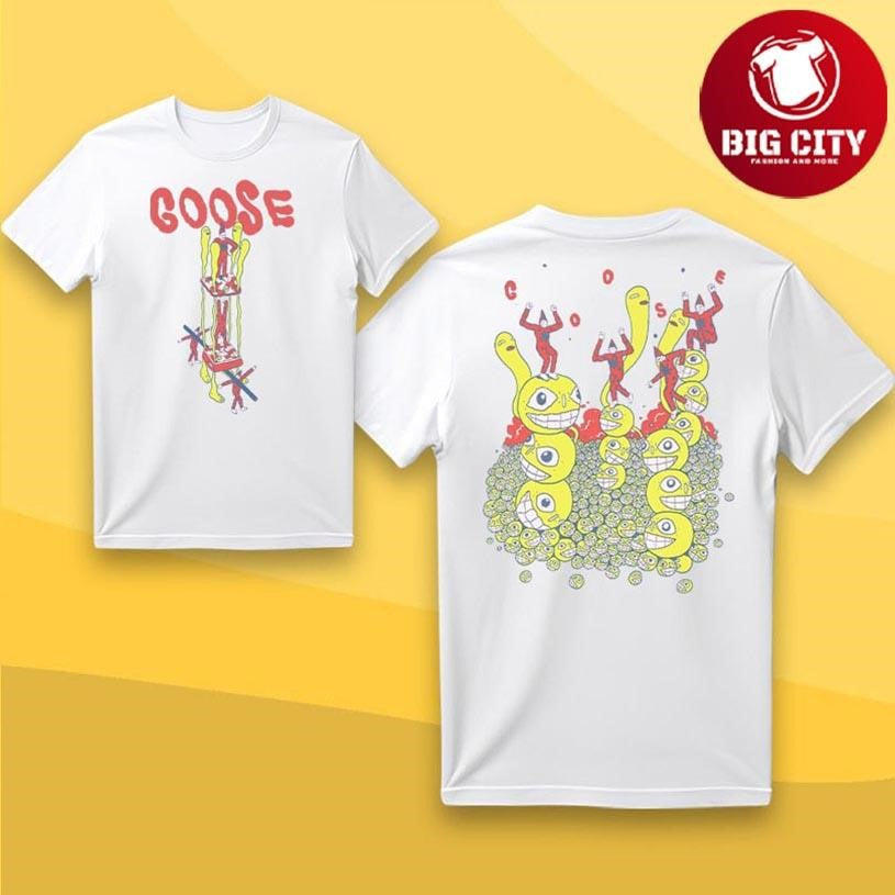 Goose Smiley Heads Two Sided Shirt Unisex T-shirt, Sweatshirt, Hoodie, Long Sleeve Tee - T-Shirt, Sweatshirt, Hoodie