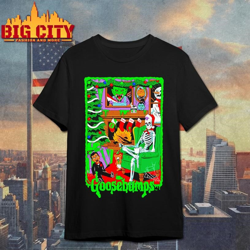 Goosebumps Cavity Colors Christmas Curly And Friends Shirt Unisex T-shirt, Sweatshirt, Hoodie, Long Sleeve Tee - T-Shirt, Sweatshirt, Hoodie
