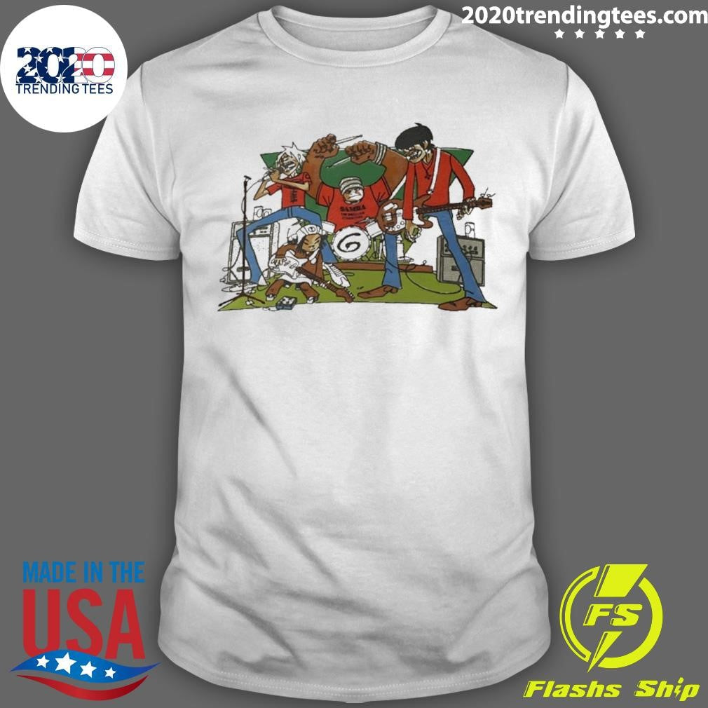 Gorillaz Band Music Equipment Shirt Unisex T-shirt, Sweatshirt, Hoodie, Long Sleeve Tee - T-Shirt, Sweatshirt, Hoodie