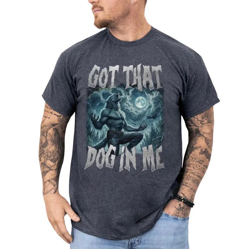 Got That Dog Me Alpha Wolf Vintage 90s Werewolf Mental Health Wolf Emo Shirt Him Meme T-Shirts, Hoodie, Sweatshirt - T-Shirt, Sweatshirt, Hoodie